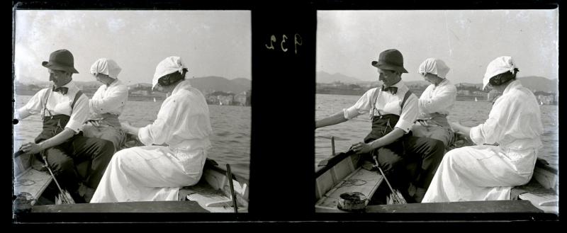 Pesca con la lenza in barca (originale)