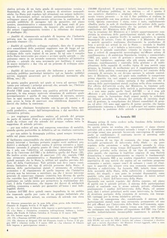 Il mio pensiero sull'azione dell'IRI, di Aldo Fascetti, settembre - ottobre 1960, anno VIII, n. 5, p. 4