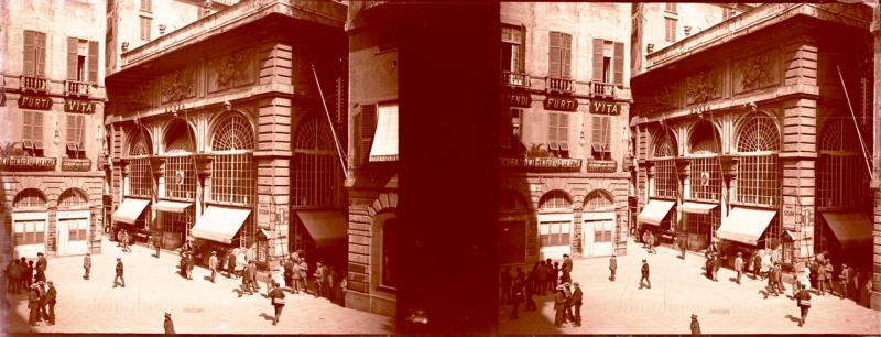 Piazza Banchi. Vecchia Borsa (originale)