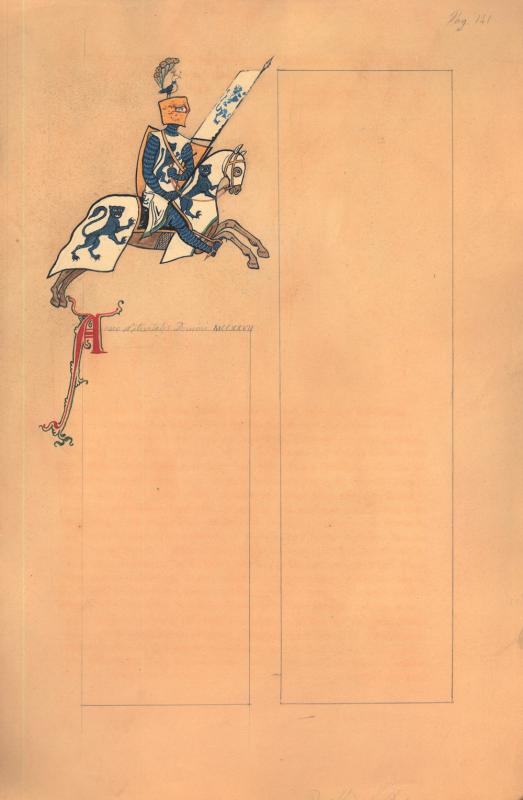 Copia annali del Caffaro, seconda metà sec. XIX, p. 1