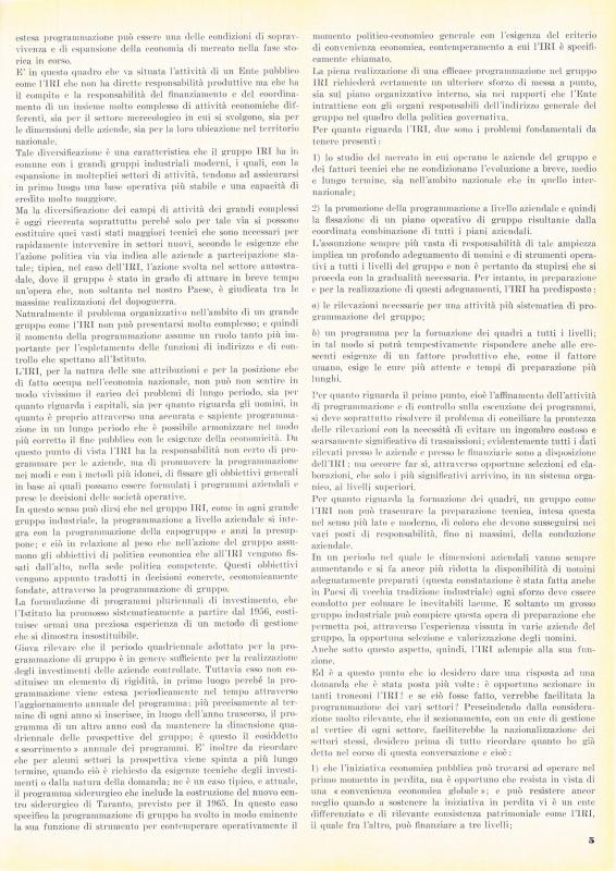 La programmazione nelle aziende a prevalente partecipazione statale, di Aldo Fascetti, marzo - aprile 1960, anno VIII, n. 2, p. 5