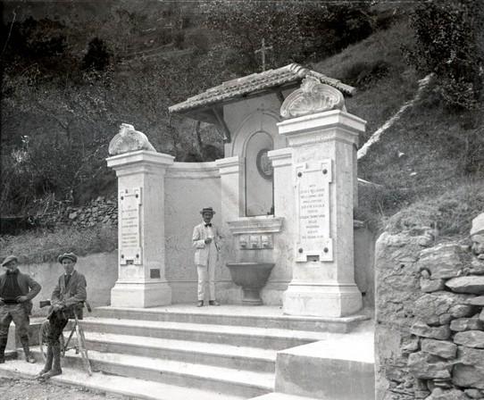 Gita a Montoggio. Tre Fontane. Fontana (taglio)