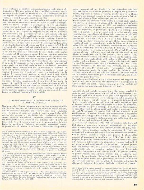 L'industrializzazione del mezzogiorno di Leo Solari, marzo-aprile 1956, anno IV, n. 2, p. 13