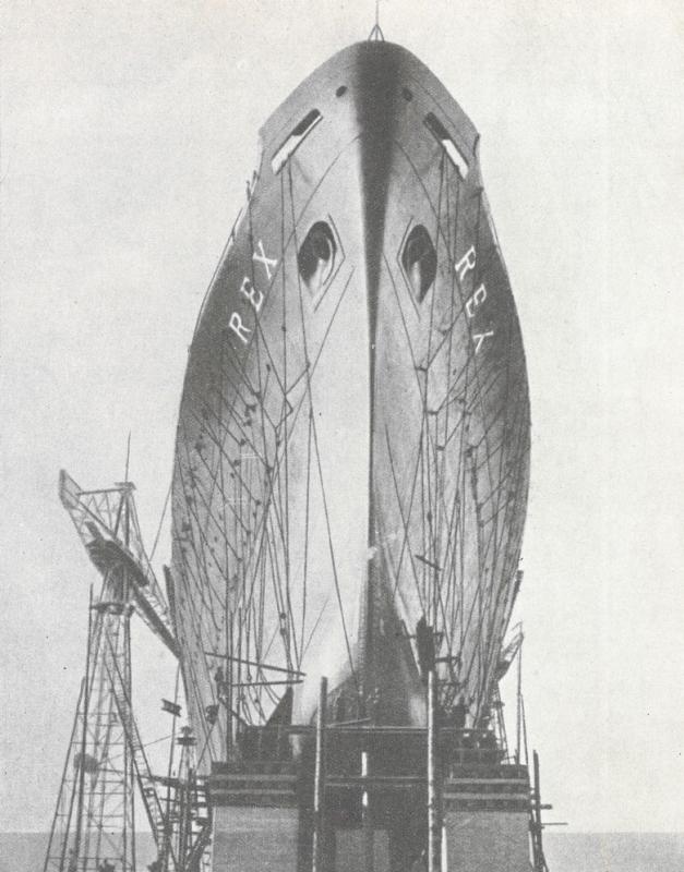 Il transatlantico italiano 'Rex' che conquistò il Nastro Azzurro nel 1933 - p. 23