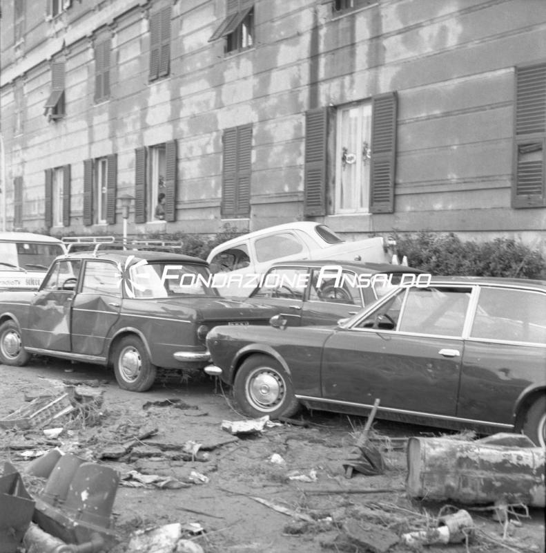 Genova - alluvione 1970