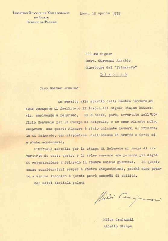 Jugoslavia (Giornalisti)