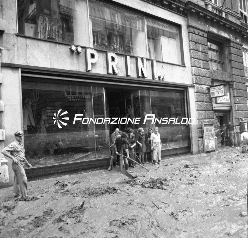 Genova - alluvione 1970