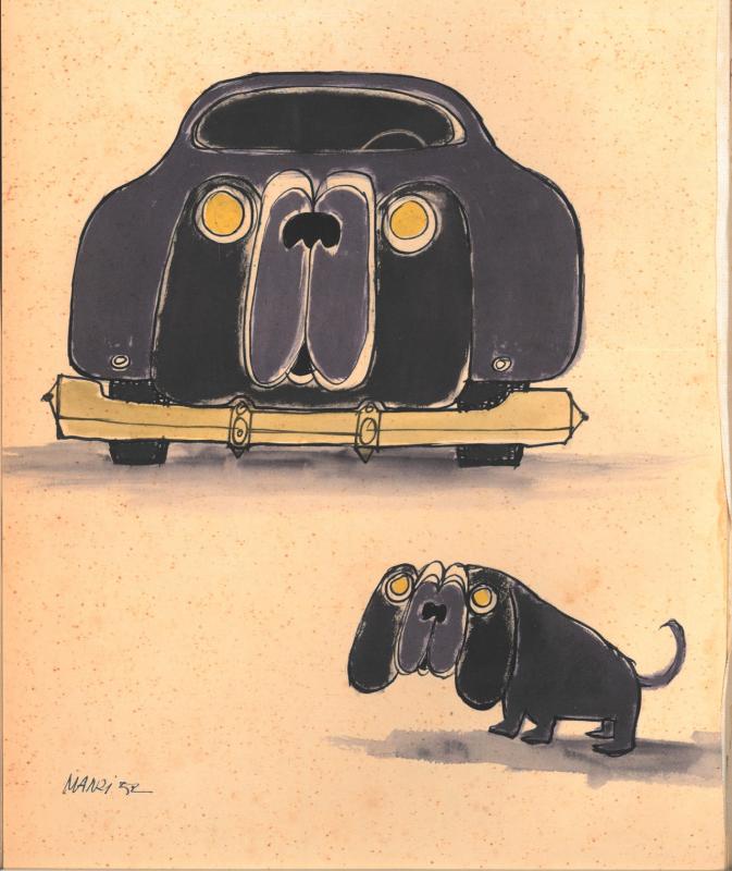 Seconda di copertina - Riccardo Manzi - gennaio 1953, anno I, n.1