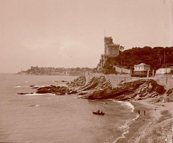 Scoglio di Quarto e Villa Carrara (taglio)