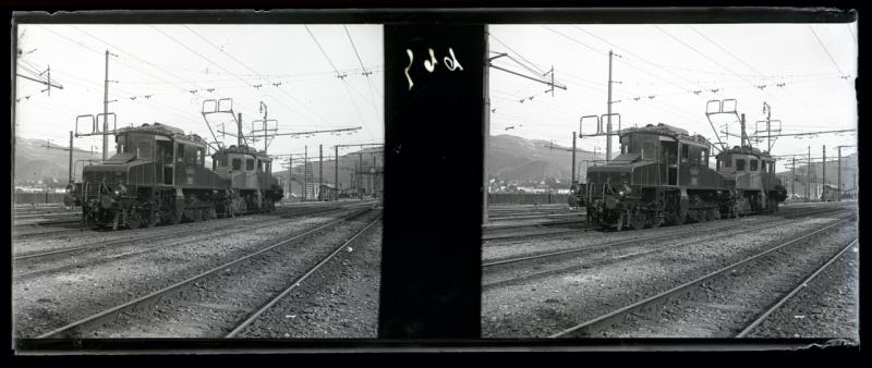 Gita alla Vittoria. Locomotive elettriche (originale)