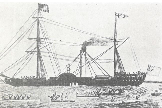 Il piroscafo a vapore inglese 'Great Western' del 1838 - p. 20