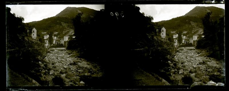 La Presa. Cascate e letto del torrente Bisagno (originale)