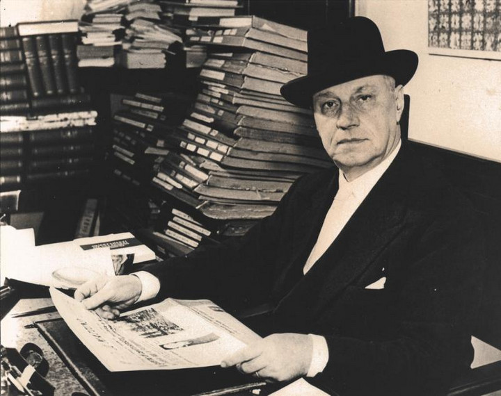 Ritratto di Giovanni Ansaldo, anni '50-'60 del XX sec. (2)