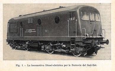 Locomotiva Diesel elettrica Marelli Reggiane