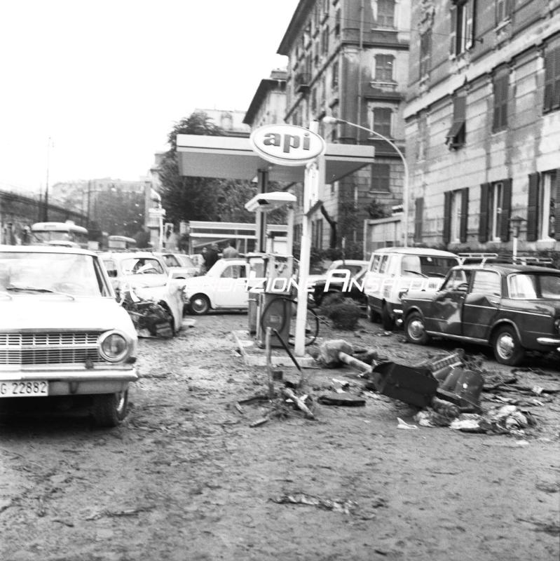 Genova - alluvione 1970
