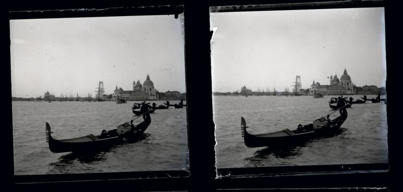 Gondola e Chiesa della Salute (originale)