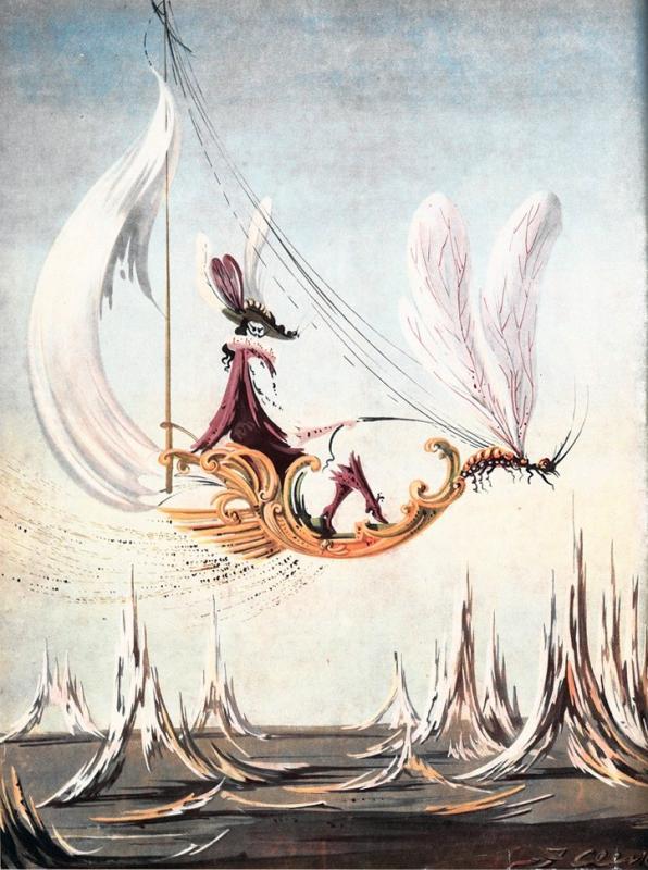 Fabrizio Clerici "Commento al viaggio",  settembre 1953, anno I, n. 5  -  pag. 32