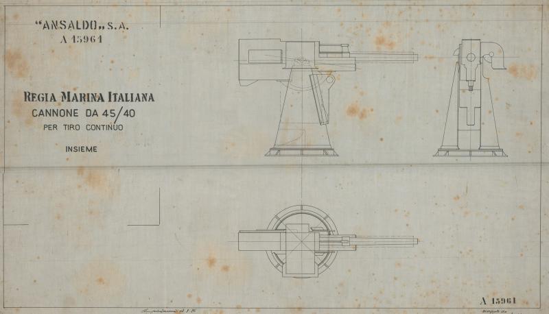 Cannona da 45/40 - Tiro continuo