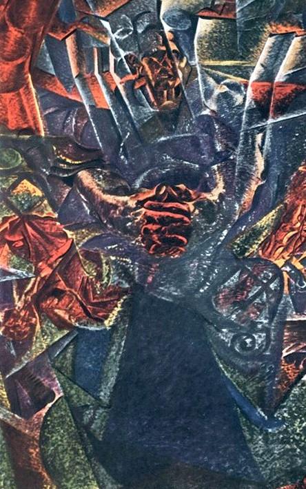 Umberto Boccioni "Materia" (1912), gennaio - febbraio 1959, anno VII, n. 1, p. 41
