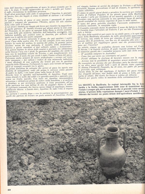 Il diavolo si è fermato a Eboli di Michele Parrella - luglio 1954, anno II, n. 4, p. 12