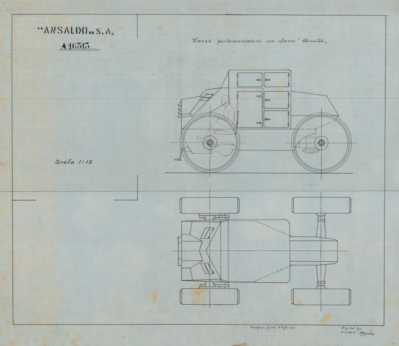 Carro porta munizioni