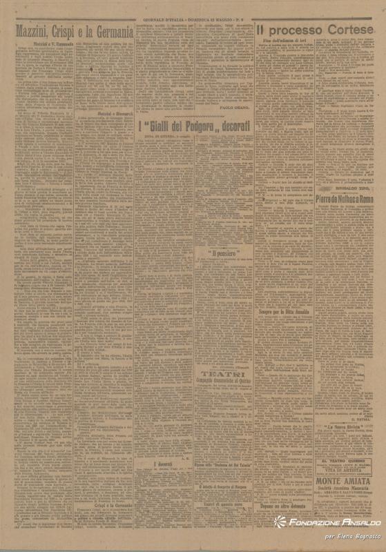 Il Giornale d'Italia, 12.05.1918, p. 3
