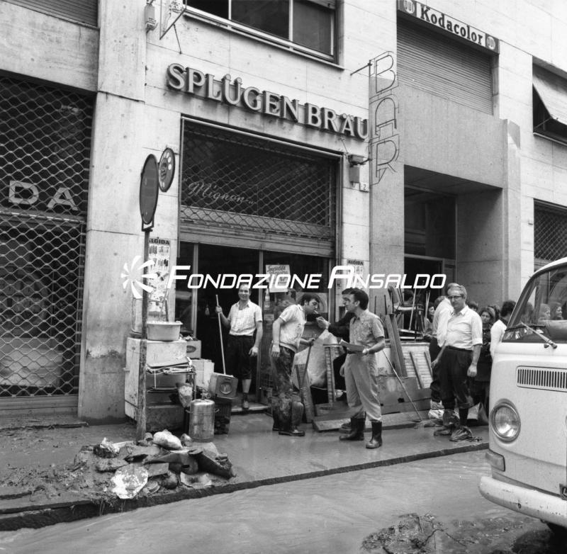 Genova - alluvione 1970