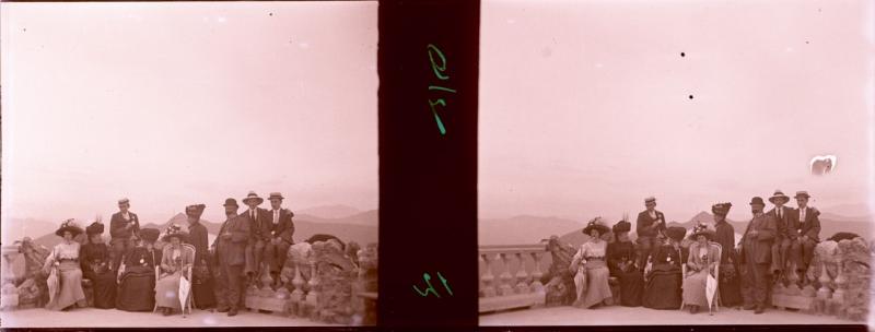 Sul terrazzo del Portofino Kulm (originale)