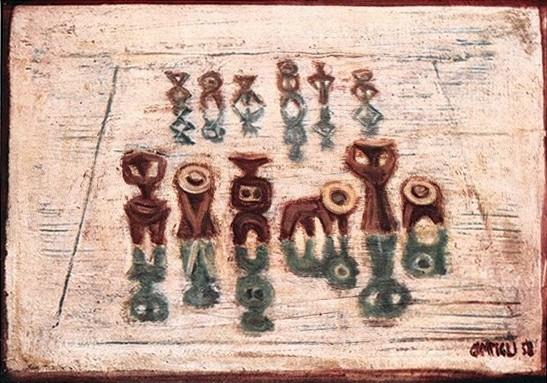 Massimo Campigli "Mondariso" (1958),  maggio - giugno 1962, anno X, n. 3, p. 40