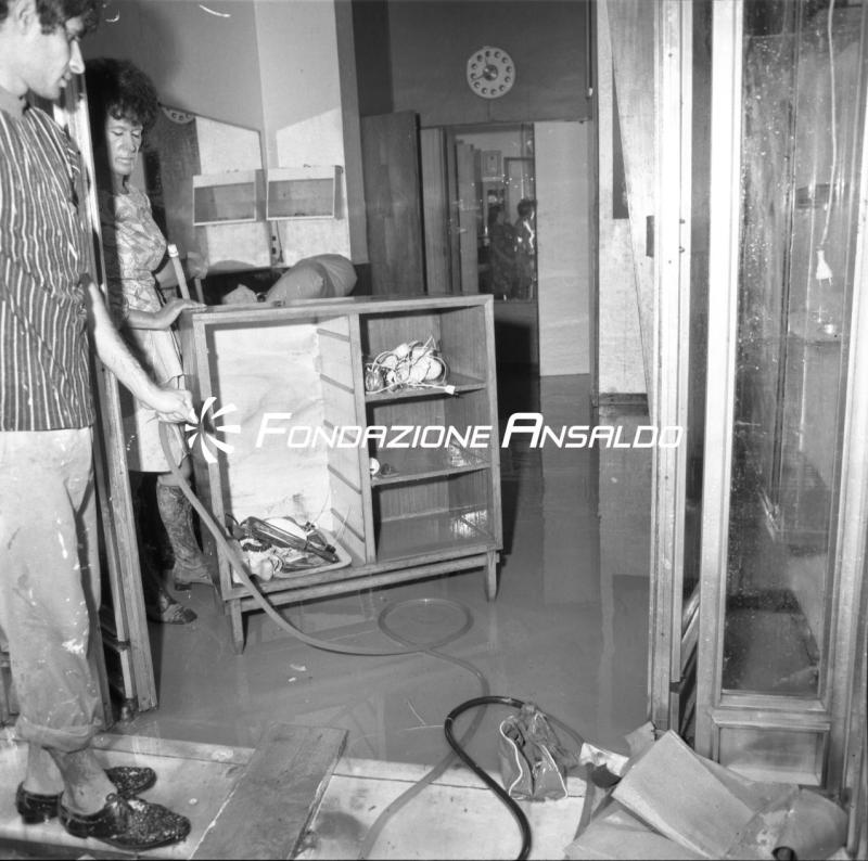 Genova - alluvione 1970