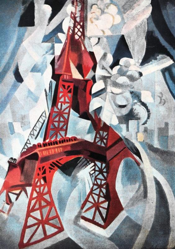Robert Delaunay "La Tour Eiffel" (1922 - 1912), novembre - dicembre 1959, anno VII, n. 6, p. 44
