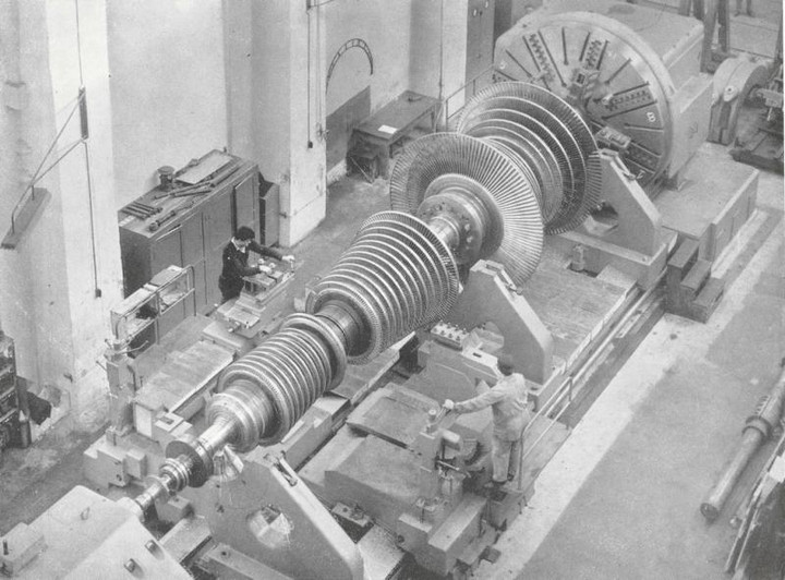 p. 2 - rotori per la turbina della sezione termoelettrica