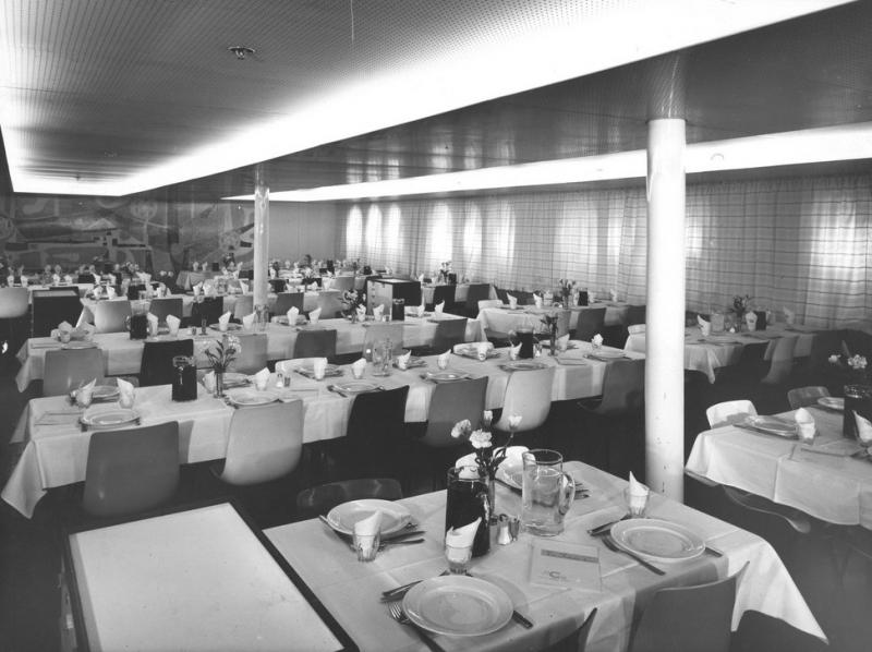 Federico Costa - Sala da pranzo di seconda classe