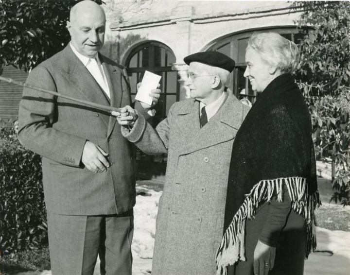 Giovanni Ansaldo, Luigi Einaudi e Ida Pellegrini