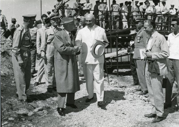 Giovanni Ansaldo e Antonio Segni