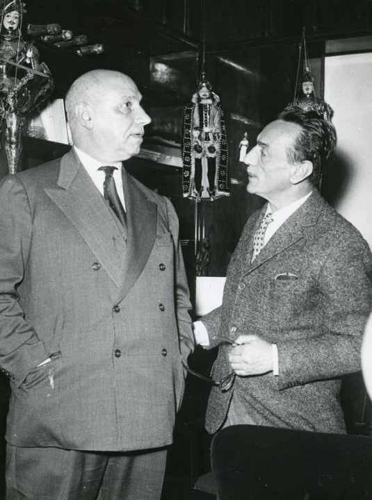 Giovanni Ansaldo ed Eduardo De Filippo