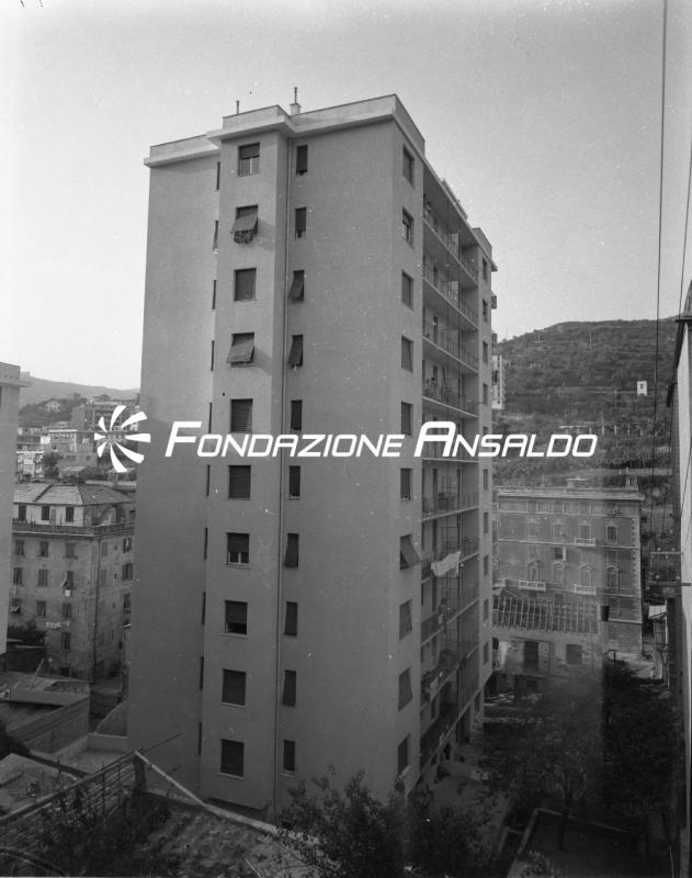 Genova - Marassi - costruzione nuovi caseggiati