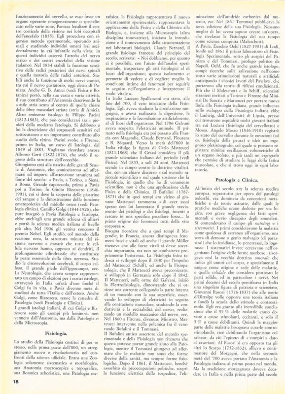 L'Ottocento scientifico - di G. Sermonti e G. Gualandi - ottobre 1961, anno IX, n. straordinario, p. 18
