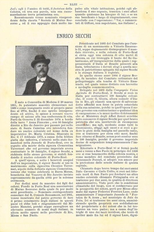 Enrico Secchi - frammento