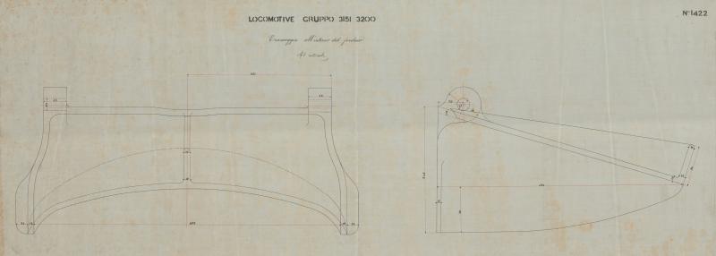 Locomotive Gruppo 3151 - 3200 - Tramoggia all'interno del focolaio