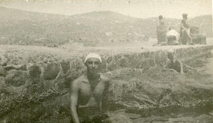 Ritratto di Giovanni Ansaldo durante il confino politico a Lipari (G.A.000139)