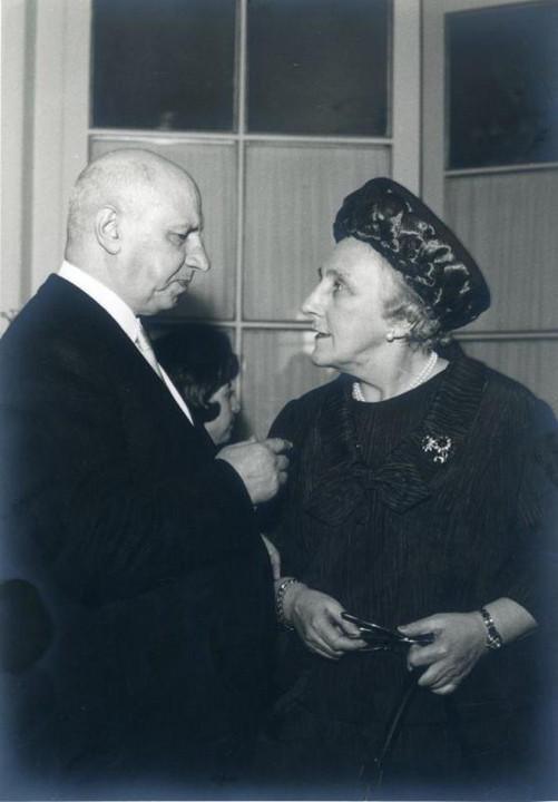 Giovanni Ansaldo e la duchessa Elena Serracapriola