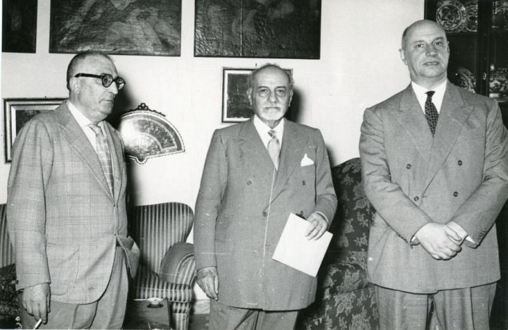 Giovanni Ansaldo, Carlo Nazzaro e Giovanni Porzio