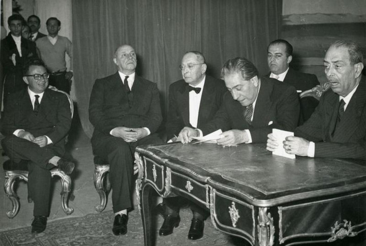 Giovanni Ansaldo, Alfredo Signoretti e Riccardo Bacchelli