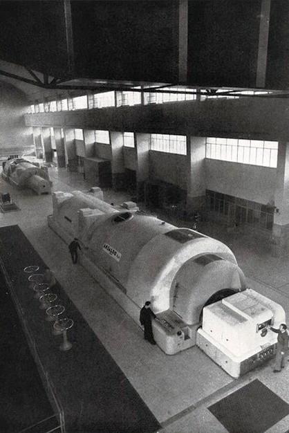 Gruppo turboalternatore da 140.000 kW costruito dall'Ansaldo a Civitavecchia, marzo - giugno 1959, anno VII, nn. 2-3, p. 71