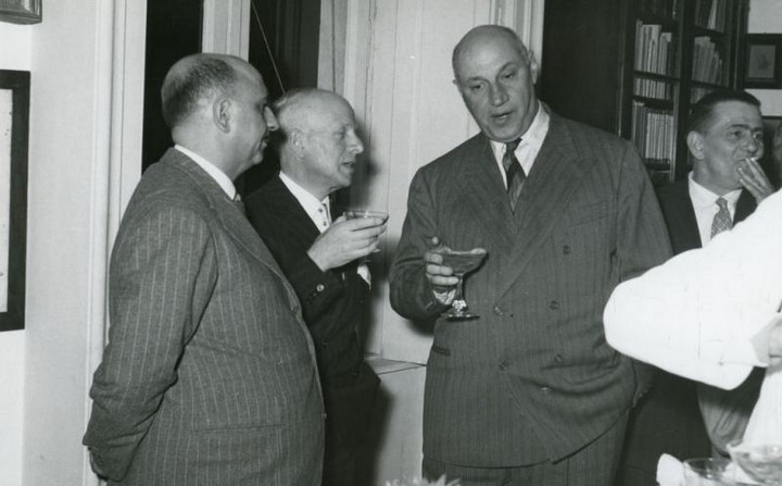 Giovanni Ansaldo, Mario Vinciguerra e Egidio Stagno