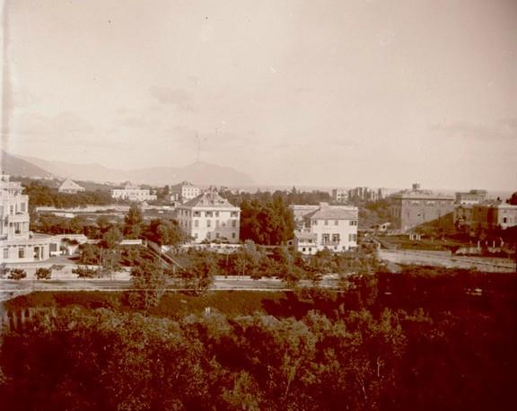 Panorama da Palazzo Scotto a Sturla (taglio)