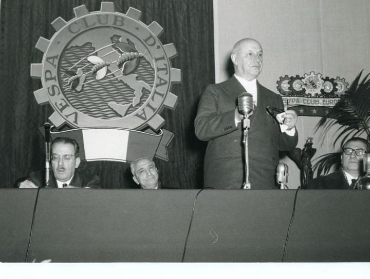 Giovanni Ansaldo al Vespa Club d'Italia