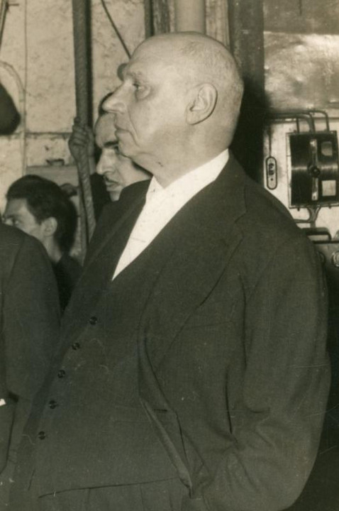 Ritratto di Giovanni Ansaldo di profilo