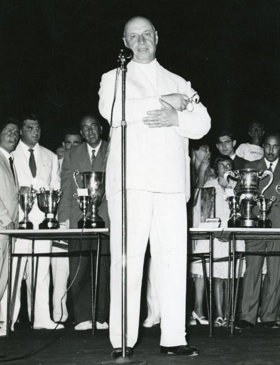 Giovanni Ansaldo a una premiazione
